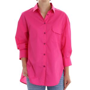 CAMICIA TASCHINO FUXIA